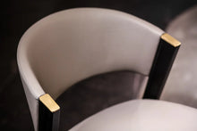 Load image into Gallery viewer, MINIMALIST ITALIAN LEATHER DINING CHAIR HB3-1908 DINING CHAIR
