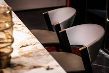Load image into Gallery viewer, MINIMALIST ITALIAN LEATHER DINING CHAIR HB3-1908 DINING CHAIR
