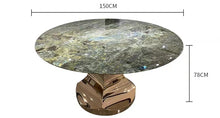 Load image into Gallery viewer, Luxury Natural Stone Dining Table
