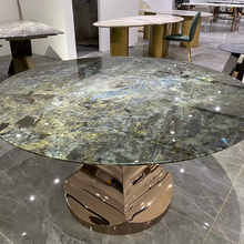 Load image into Gallery viewer, Luxury Natural Stone Dining Table
