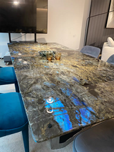 Load image into Gallery viewer, Luxury Natural Stone Dining Table
