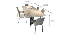 Load image into Gallery viewer, Luxury Natural Stone Dining Table
