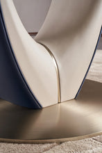 Load image into Gallery viewer, ITALIAN MINIMALIST CRYSTAL MARBLE DA3-050-5 ROUND DINING TABLE
