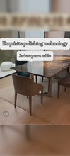 Load and play video in Gallery viewer, Luxury Natural Stone Dining Table
