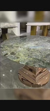Load and play video in Gallery viewer, Luxury Natural Stone Dining Table
